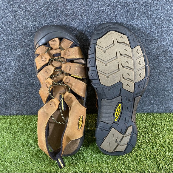 Keen Newport H2 Shoes Mens Size 11 Waterproof Leather Outdoor Hiking Sandals - Picture 14 of 15